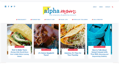 Desktop Screenshot of alphamom.com