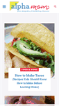 Mobile Screenshot of alphamom.com